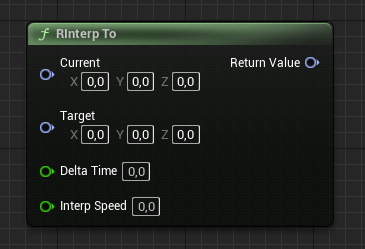 RInterp To blueprint node